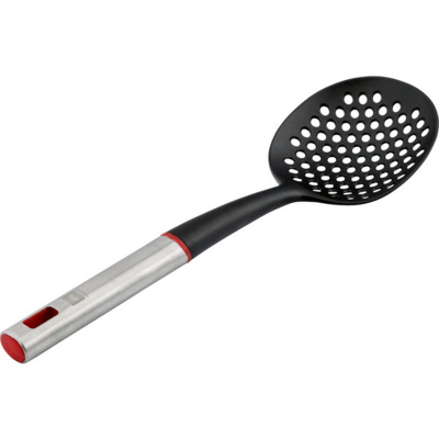 Изображение товара Шумовка Mehrzer 37 см, нейлон и нержавеющая сталь, цвет в ассортименте
