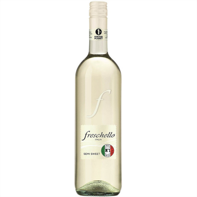 Изображение товара Белое полусладкое вино Freschello Semi Sweet White 0,75 л Италия Изображение товара Белое полусладкое вино Freschello Semi Sweet White 0,75 л Италия