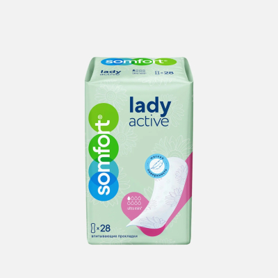 Изображение товара Прокладки Somfort Lady active Ultra mini 28 шт