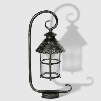 Изображение товара Садовый напольный светильник Amber Lamp 8732B IP23 100Вт для улицы Изображение товара Садовый напольный светильник Amber Lamp 8732B IP23 100Вт для улицы