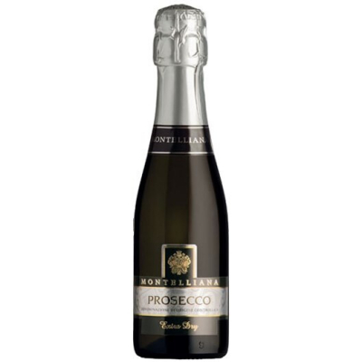 Изображение товара Игристое вино Montelliana, Prosecco Treviso DOC Extra Dry белое сухое, 0,2 л