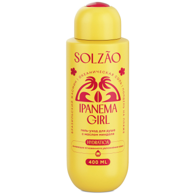 Изображение товара Гель-уход для душа Salzao с маслом миндаля 400 мл увлажняющий для всей семьи