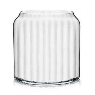 Изображение товара Ваза для цветов Rona Оптика 18,5 см из стекла