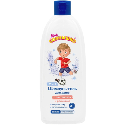 Изображение товара Шампунь-гель для душа Аванта Трейдинг для мальчиков от 3-х лет 400 мл