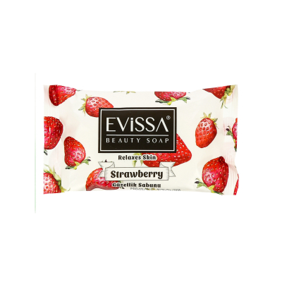 Изображение товара Твердое мыло Evissa с ароматом клубники 85гр