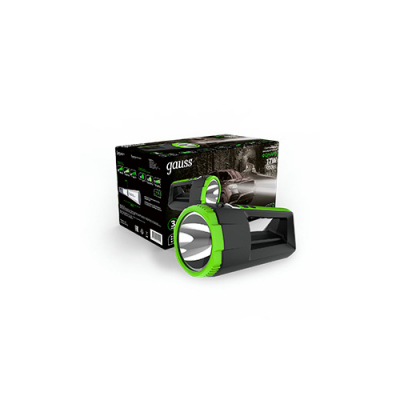 Изображение товара Фонарь Gauss GFL702 17W 900lm, Li-ion, диммируемый, portable LED flashlight