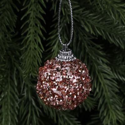 Изображение товара Набор ёлочных шаров 3 шт 3,5 см Ad trend для новогоднего декора