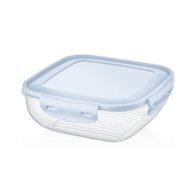 Изображение товара Контейнер Bager Home cook&lock 1100 мл квадратный пластиковый в ассортименте