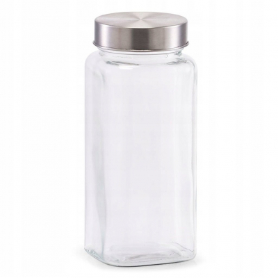 Изображение товара Банка Zeller 19509 620 мл из стекла с металлической крышкой для хранения продуктов