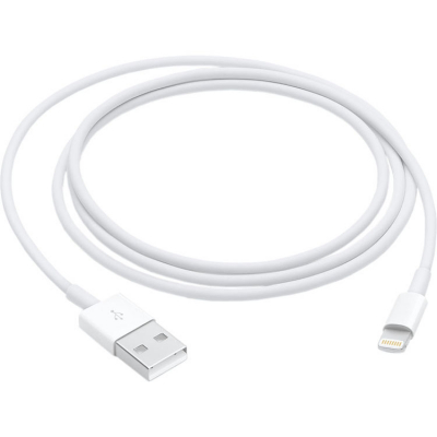 Изображение товара Кабель Apple Lightning-USB для iPhone iPad и MacBook 1 м белый Изображение товара Кабель Apple Lightning-USB для iPhone iPad и MacBook 1 м белый